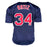 David Ortiz Signed Boston Navy Baseball Jersey (JSA)