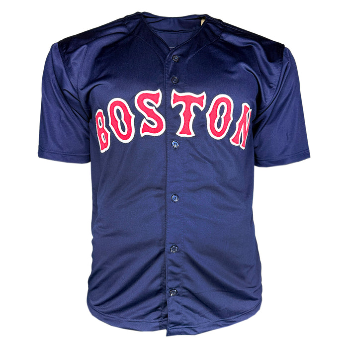 David Ortiz Signed Boston Navy Baseball Jersey (JSA)