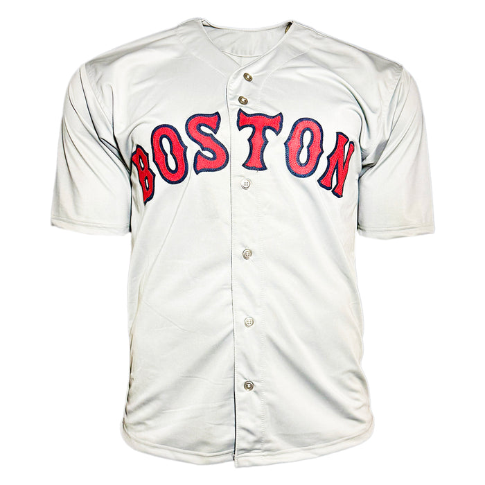 David Ortiz Signed Boston Grey Baseball Jersey (JSA)