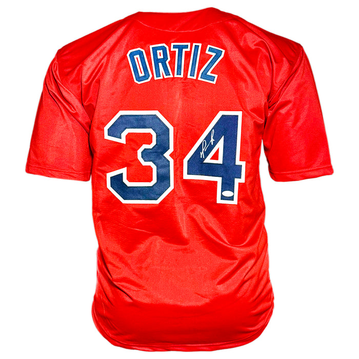 David Ortiz Signed Boston Red Baseball Jersey (JSA)