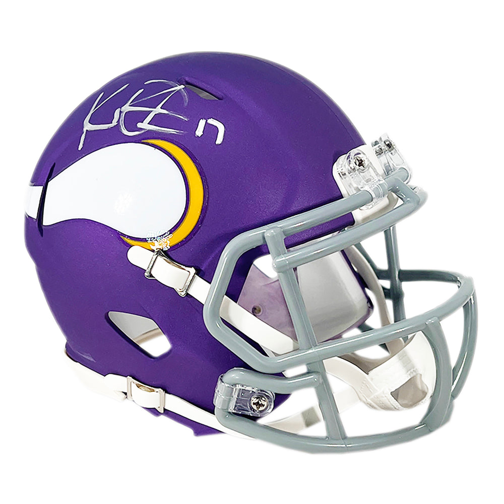 K.J. Osborn Signed Minnesota Vikings Tribute Speed Mini Football Helme — RSA