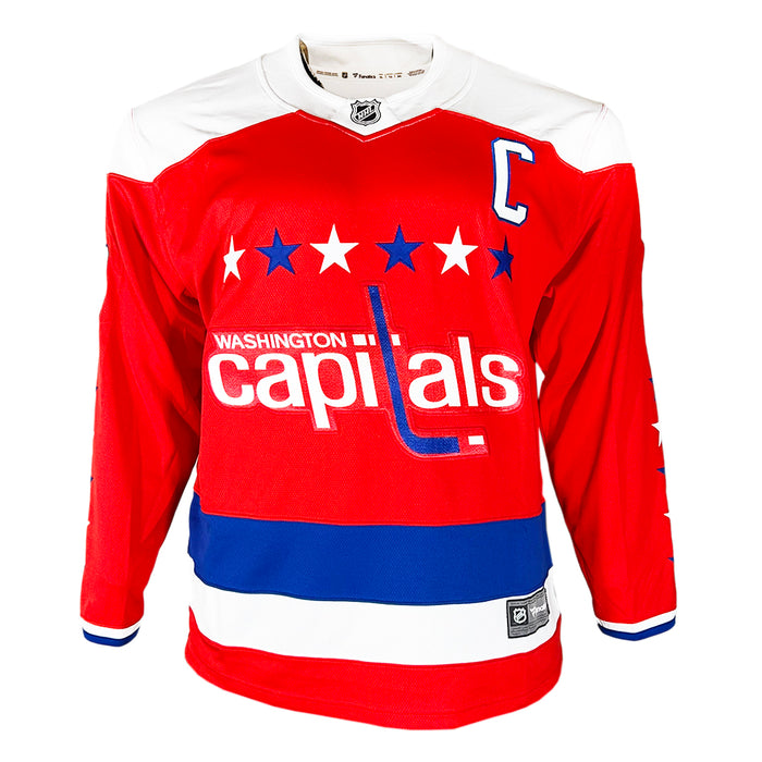 Alexander Ovechkin Signed Authentic Washington Capitals Alternate Red 5XL Hockey Jersey (JSA)