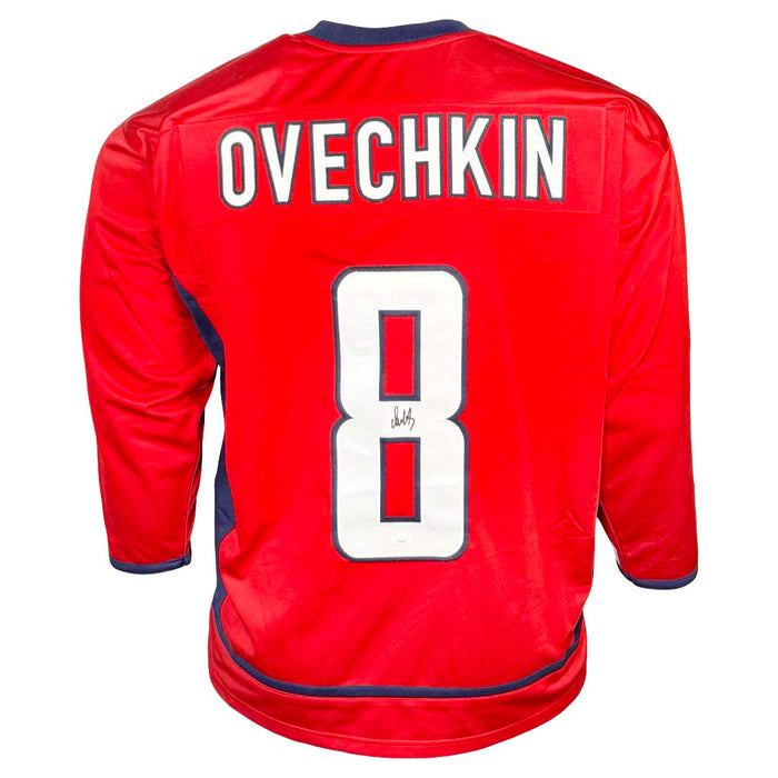 Alexander Ovechkin Signed Washington Red Hockey Jersey (JSA)