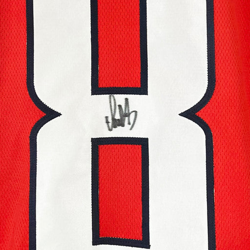 Alexander Ovechkin Signed Stanley Cup Patch Authentic Washington Capitals Red Medium Hockey Jersey (JSA)