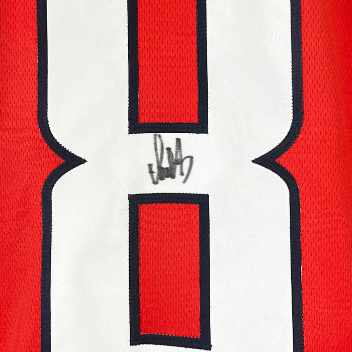 Alexander Ovechkin Signed Stanley Cup Patch Authentic Washington Capitals Red Medium Hockey Jersey (JSA)