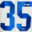 DeMarvion Overshown Signed Dallas White Football Jersey (JSA)