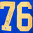 Orlando Pace Signed St. Louis Blue Football Jersey (Beckett)