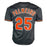 Rafael Palmeiro Signed Baltimore Black Baseball Jersey (JSA)