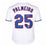 Rafael Palmeiro Signed 569hrs 3020 hits Inscription Texas White Shadow Numbers Baseball Jersey (JSA)