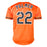 Jim Palmer Signed HOF 90 Baltimore Orange Button Up Baseball Jersey (JSA)
