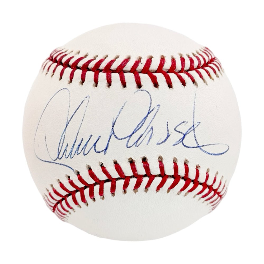 Lance Parish Signed Rawlings Official Major League Baseball (JSA)