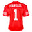 Ricky Pearsall Signed San Francisco Red Football Jersey (Beckett)
