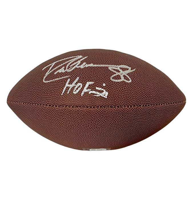Drew Pearson Signed HOF 21 Inscription Wilson Official NFL Replica Football (Beckett)