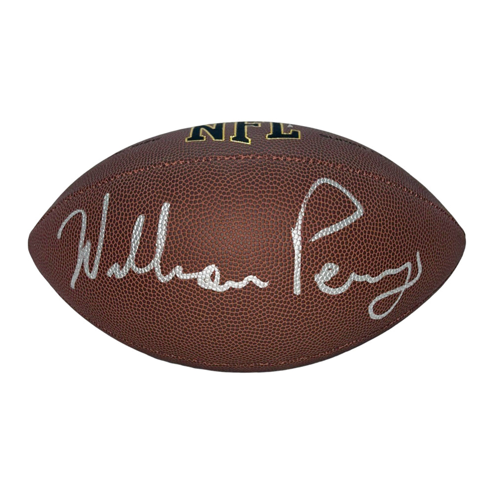 William Perry Signed Wilson Official NFL Replica Football (Beckett)