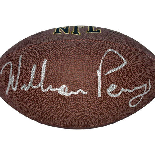 William Perry Signed Wilson Official NFL Replica Football (Beckett)