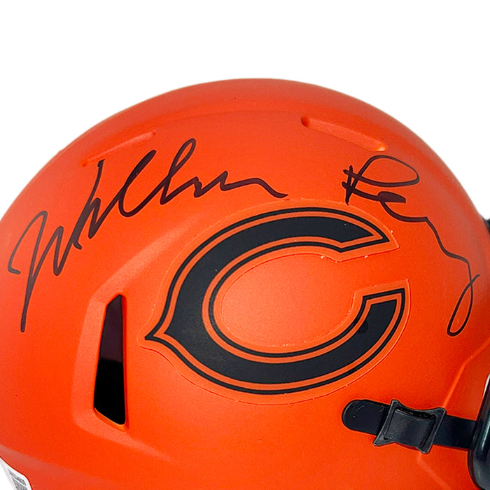 William Perry Signed Chicago Bears Rave Mini Football Helmet (Beckett)