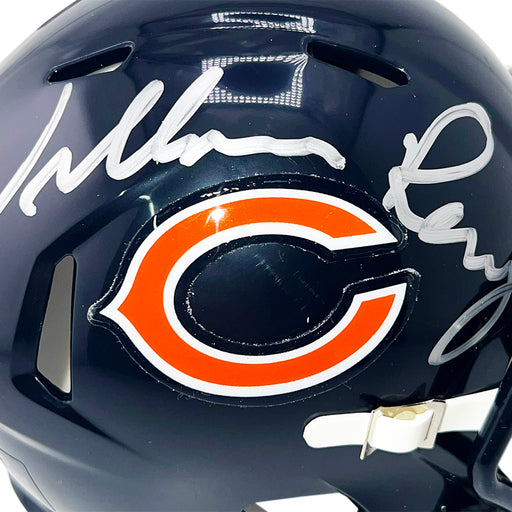 William Perry Signed Chicago Bears Speed Mini Football Helmet (Beckett)