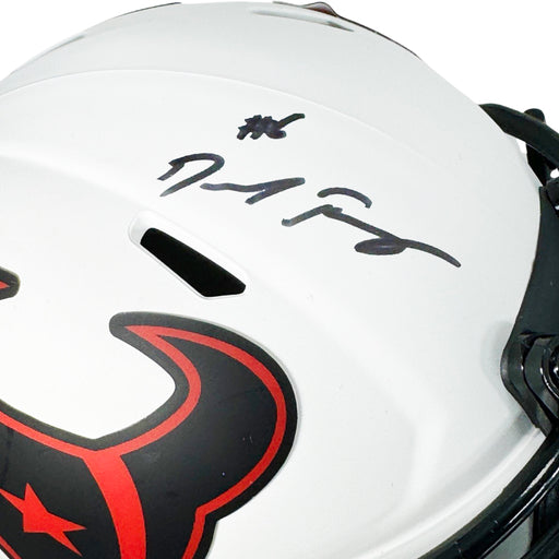 Denzel Perryman Signed Houston Texans Lunar Eclipse Speed Mini Football Helmet (JSA)