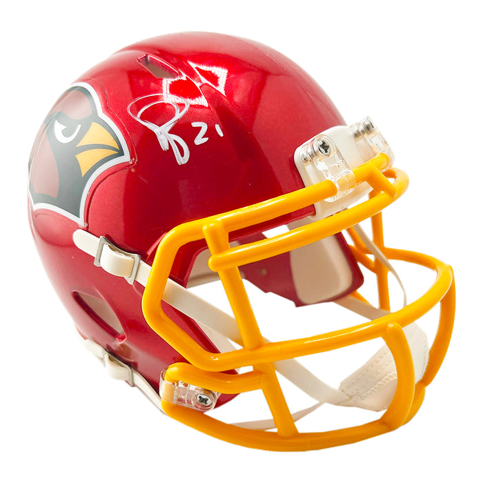 cardinals football helmet Patrick Peterson Signed Arizona Cardinals Flash Mini Football Helmet ( — RSA