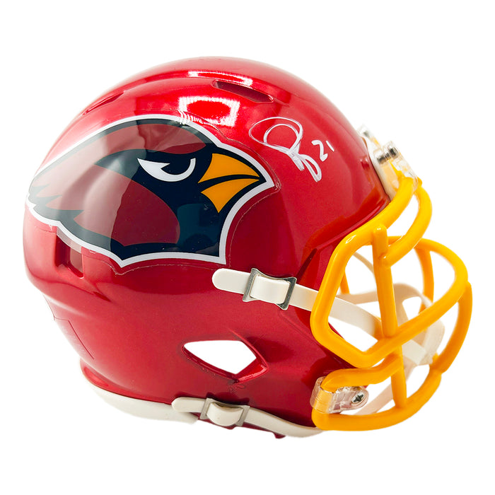 Patrick Peterson Signed Arizona Cardinals Flash Mini Football Helmet (JSA)