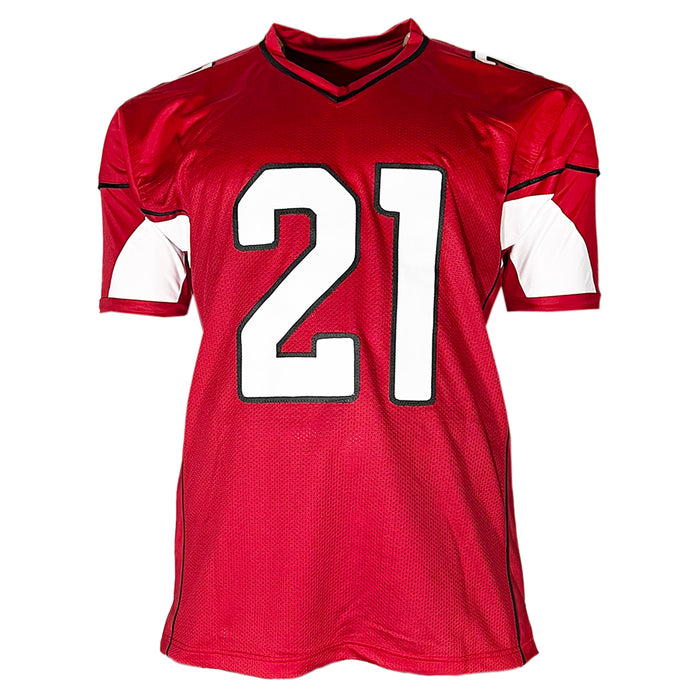 Patrick Peterson Signed Arizona Red Football Jersey (Beckett)