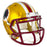 Adrian Peterson Signed Washington Redskins Blaze Speed Mini Football Helmet (Beckett)