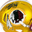 Adrian Peterson Signed Washington Redskins Blaze Speed Mini Football Helmet (Beckett)