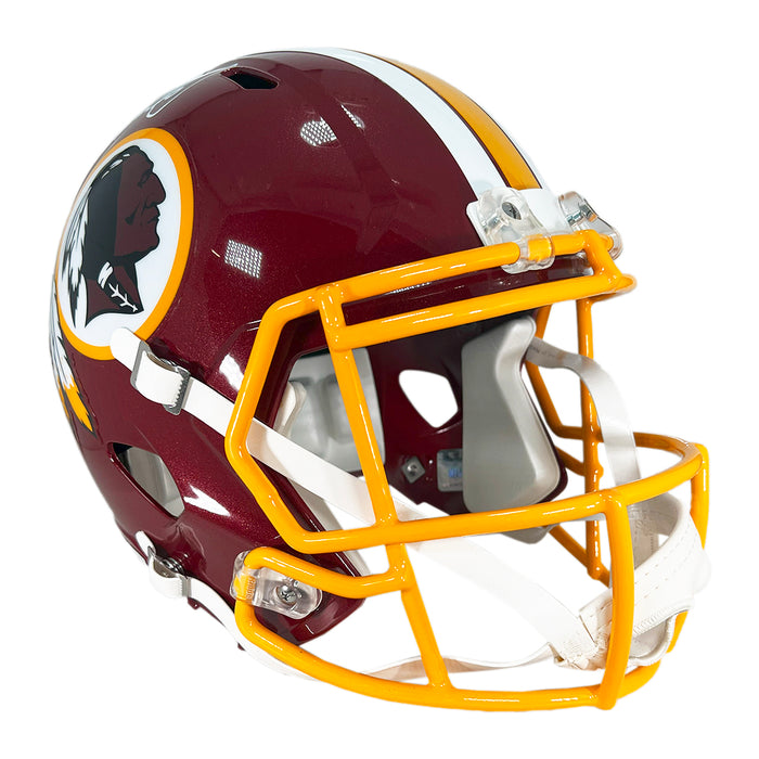 Adrian Peterson Signed Washington Redskins Speed Full-Size Replica Football Helmet (Beckett)