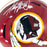 Adrian Peterson Signed Washington Redskins Speed Full-Size Replica Football Helmet (Beckett)