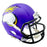 Adrian Peterson Signed Yellow Ink Minnesota Vikings Speed Mini Football Helmet (Beckett)