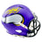 Adrian Peterson Signed Yellow Ink Minnesota Vikings Speed Mini Football Helmet (Beckett)