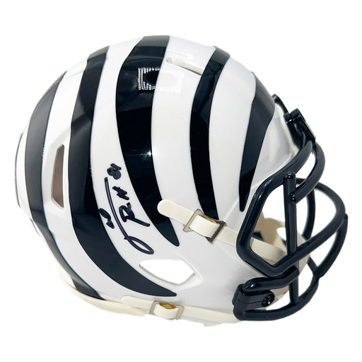 Carl Pickens Signed Cincinnati Bengals Alt 2022 Speed Mini Football Helmet (JSA)