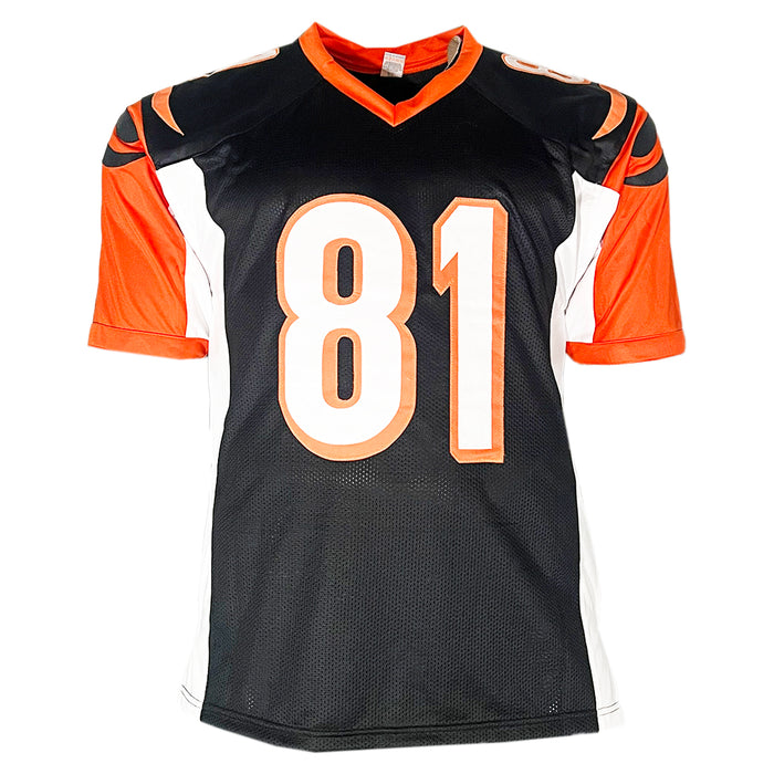 Carl Pickens Signed Cincinnati Black Football Jersey (JSA)