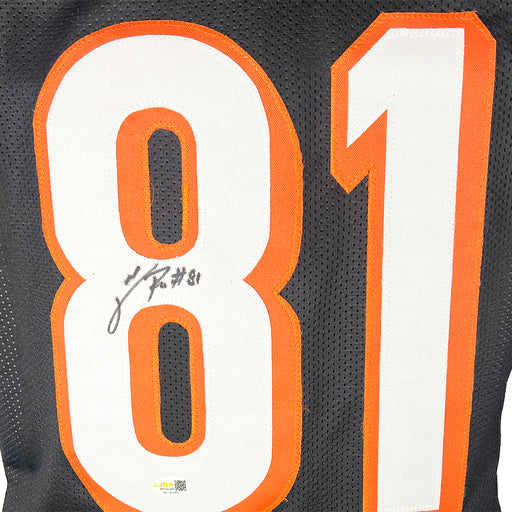 Carl Pickens Signed Cincinnati Black Football Jersey (JSA)