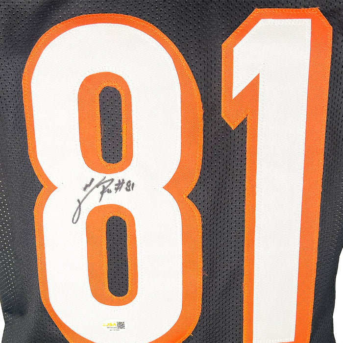 Carl Pickens Signed Cincinnati Black Football Jersey (JSA)