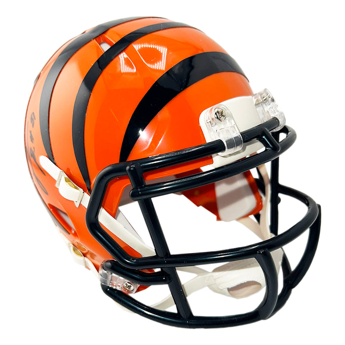Carl Pickens Signed Cincinnati Bengals Speed Mini Football Helmet (JSA)
