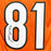 Carl Pickens Signed Cincinnati Orange Football Jersey (JSA)
