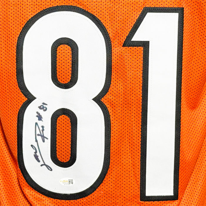 Carl Pickens Signed Cincinnati Orange Football Jersey (JSA)