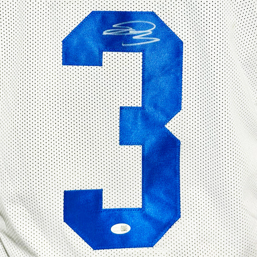 George Pickens Signed Dallas White Football Jersey (JSA)