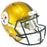 George Pickens Signed Pittsburgh Steelers Flash Speed Full-Size Replica Football Helmet (JSA)