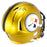 George Pickens Signed Pittsburgh Steelers Flash Speed Full-Size Replica Football Helmet (JSA)
