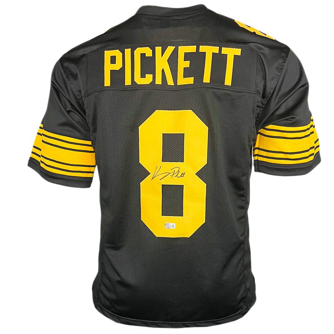 Kenny Pickett Signed Pittsburgh Color Rush Football Jersey (Beckett) — RSA