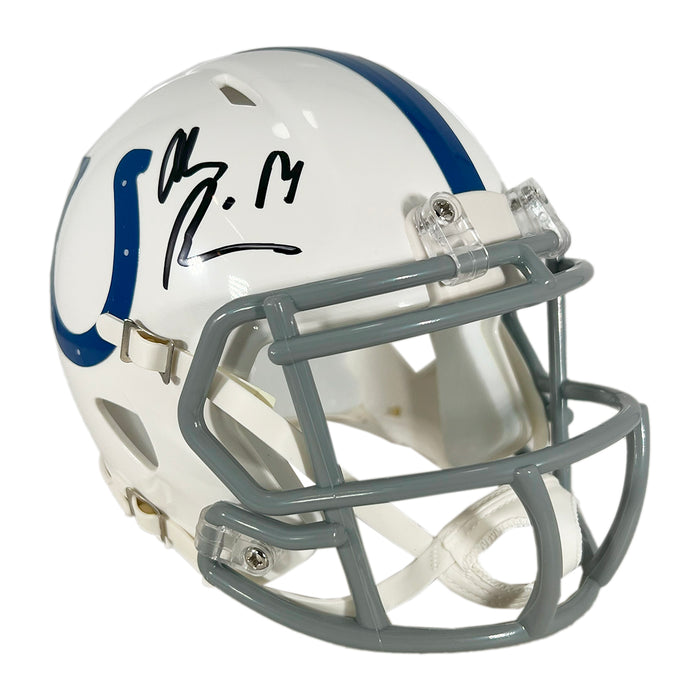 Alec Pierce Signed Indianapolis Colts Speed Mini Football Helmet (JSA)