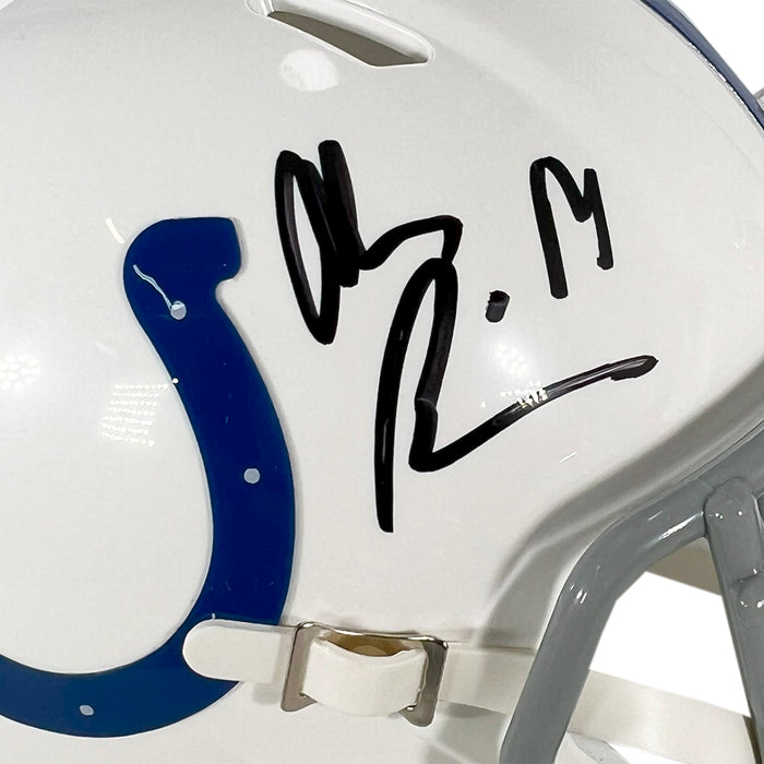 Alec Pierce Signed Indianapolis Colts Speed Mini Football Helmet (JSA)