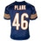 Doug Plank Signed 46 Defense Inscription Chicago Navy Football Jersey (JSA)