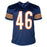 Doug Plank Signed 46 Defense Inscription Chicago Navy Football Jersey (JSA)