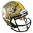 Troy Polamalu Signed HOF 20 Inscription Pittsburgh Steelers Camo Authentic Speed Full-Size Football Helmet (Beckett)