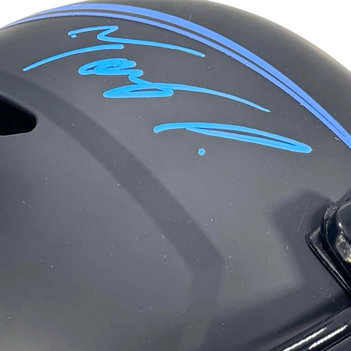 Tony Pollard Signed Tennessee Titans Eclipse Full-Size Replica Football Helmet (Beckett)