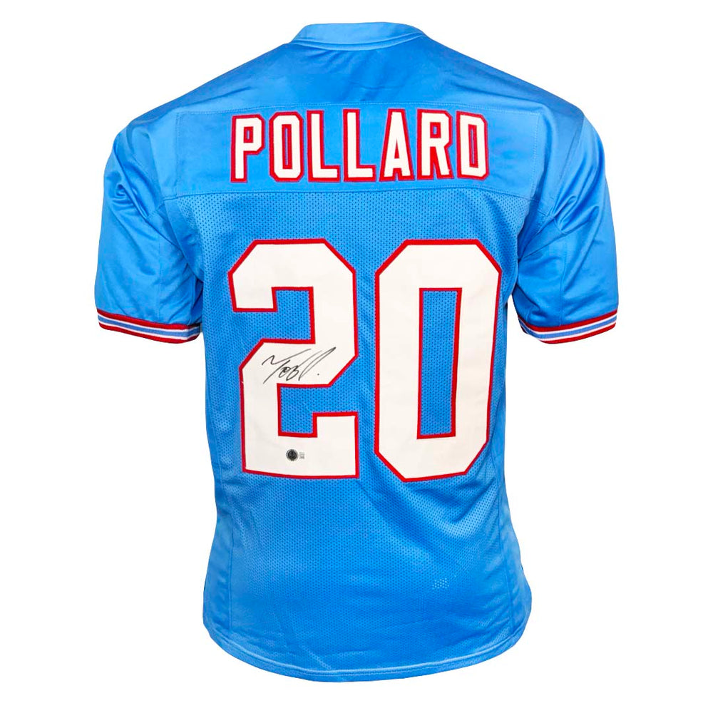 Tony Pollard Signed Tennessee Throwback Football Jersey (JSA)