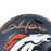 Clinton Portis Signed Denver Broncos 2024 Speed Mini Football Helmet (Beckett)